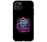 Bass Drops & Worries Fade EDM Music Lover Design Carcasa para iPhone 11 Pro MAX
