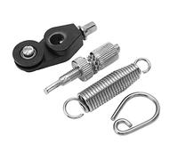 Bass Drum Pedal Screw, Metal Spring Hook Accessory for Drum Set Performance, Durable Fastener with Hook and Spring for Bass Drum Pedal Assembly