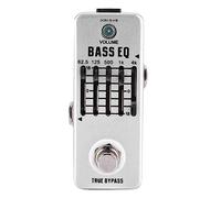 Bass Eq Ecualizador Pedal De Efecto De Guitarra Pedal De 5 Bandas Cuerpo De Aleación De Aluminio True Bypass Accesorios De Guitarra Efectos de Guitarra Profesional