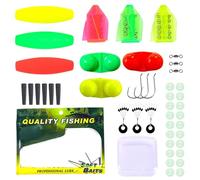 Bass Fishing Kit - Multi Purpose Collection for Tackle Set | Essential Mounting Gear with Angling, Versatile Lake and River Trips, Practical Gear for Trout and Catfish, 15,3 x 1 2 cm