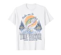 Bass Fishing Lake Life Take Me To The Water Angler Camiseta