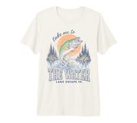 Bass Fishing Lake Life Take Me To The Water Angler Camiseta Premium