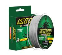 Bass Fishing Wire - High Strength 328FT PE Line with Anti-Fray Coating, Thin Smooth for Fast Casting | Long Distance Durable Fishing Cord Suitable for Freshwater Saltwater River Sea La