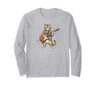 Bass Guitar Cat Jazz Rock Metal Music Blues Kitty Manga Larga
