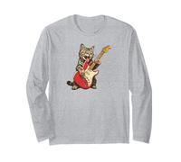 Bass Guitar Cat Jazz Rock Metal Music Blues Kitty Manga Larga