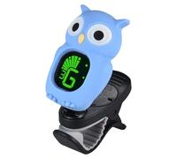 Bass Guitar Tuner - Tuner for Guitar, Chromatic Clip Guitar Tuner, Tuner for Guitar, Cartoon Owl Ukulele Tuner, Acoustic Guitar Tuner with LCD Display for Guitar, Bass, Ukulele, Violin