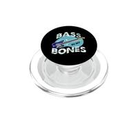 Bass In My Bones Blue Electric Groove PopSockets PopGrip para MagSafe