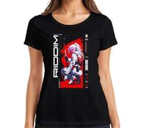 Bass is the Signal Riddim Drum & Japan Y2K - Camiseta para mujer, Negro , XXL