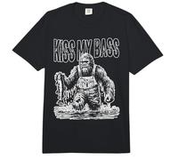 Bass Kiss My Bigfoot Comfort Colors Adult Heavyweight T-Shirt