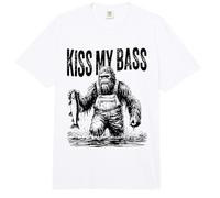 Bass Kiss My Bigfoot Comfort Colors Adult Heavyweight T-Shirt