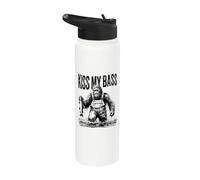 Bass Kiss My Bigfoot Stainless Steel Insulated Water Bottle