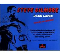 Bass Lines to 17 Jazz Standards (Double Bass with Bass Clef Chord Symbols): Exactly as recorded on the Jamey Aebersold Vol 25: All-Time Standards Play-A-Long