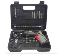 Bass Polska Multiherramienta de 20 V con batería, herramienta oscilante con luz LED, 5.000-18.000 rpm, incluye hojas de sierra, placa de lijado y maletín