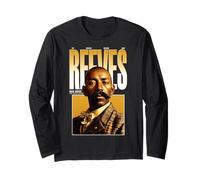Bass Reeves Western Marshal Vintage American Legend Manga Larga