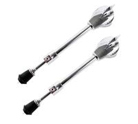 Bass Tambor Pierna Metal Base Pie Reemplazo Set Soporte Parte Accesorios Para Instrumentos Musicales Percusionistas