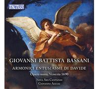 Giovanni Battista Bassani – Armonici entusiasmi di Davide, musique vocale sacrée – CD – Tactus
