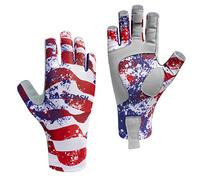 Bassdash Altime Guantes de Pesca sin Dedos con protección Solar UPF 50+ para Hombre y Mujer para Kayak Remo Senderismo Ciclismo conducción Tiro Entrenamiento