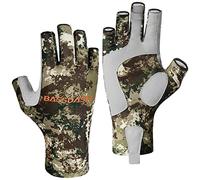 Bassdash Altime Guantes de Pesca sin Dedos con protección Solar UPF 50+ para Hombre y Mujer para Kayak Remo Senderismo Ciclismo conducción Tiro Entrenamiento