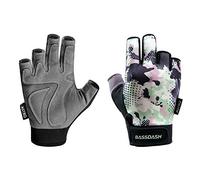 Bassdash Astro Heavy-Duty Sure Grip Guanti da pesca Uomo Donna Guanti senza dita per Pesca sportiva Kayak Paddling Vela MTB