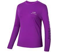 Bassdash Camiseta de Manga Larga para Mujer con protección Solar UPF 50+ UV de Secado rápido para Pesca Senderismo y Kayak