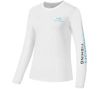 Bassdash Camiseta de Manga Larga para Mujer con protección Solar UPF 50+ UV de Secado rápido para Pesca Senderismo y Kayak