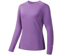 Bassdash - Camiseta de Manga Larga para Mujer con protección Solar UPF 50+ UV para Pesca, Senderismo, Rendimiento