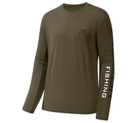 Bassdash Camisetas de Pesca para Hombre protección Solar UV UPF 50+ Camiseta de Manga Larga