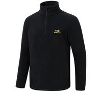 Bassdash Chaqueta con Cremallera de un Cuarto para Hombre, Jersey de Forro Polar de Peso Medio, Sudadera de Manga Larga cálida y Transpirable para Exteriores