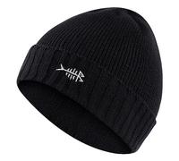 Bassdash Gorro de Invierno con Forro Polar Grueso y Cálido para Hombres Mujeres Stretchy Fit Unisex Cuffed Knit Hat