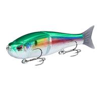 Bassdash SwimShad Glide Baits - Señuelo Articulado Deslizante para Pesca de Lubina, Lucio, Salmón, Trucha y Muskellunge