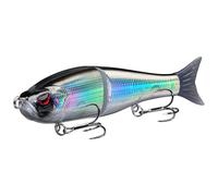 Bassdash SwimShad Glide Baits - Señuelo Articulado Deslizante para Pesca de Lubina, Lucio, Salmón, Trucha y Muskellunge