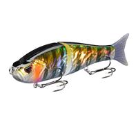 Bassdash SwimShad Glide Baits - Señuelo Articulado Deslizante para Pesca de Lubina, Lucio, Salmón, Trucha y Muskellunge