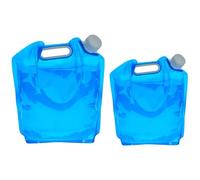 BASSE ICE - Contenedor de agua plegable | 5 l 10 l reutilizables bajo hielo | Paquetes de congelador con spiot | plegable para exteriores en camping para excursiones de camping