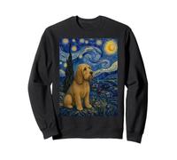 Basset Fauve de Bretagne Perro Van Gogh Noche Estrellada Sudadera
