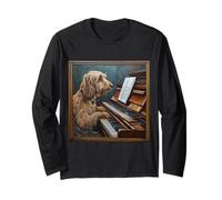 Basset Fauve de Bretaña Piano Dog Manga Larga
