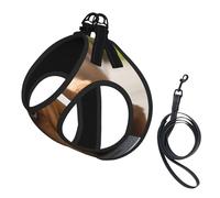 Basset Hound,Arnés para Mascotas, arnés Reflectante Ajustable para Perros,M