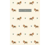 Basset Hound Dog Notebook: Cute Aesthetic Lined Journal for Basset Hound Lovers & Owners