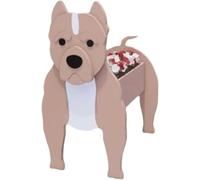 Basset Hound Dog Planter Plant Pots Cartoon Planter Succulent Pots with Drainage Original PVC Plant Pot Indoor Home Office Kitchen Desk Dog Lover Gifts(A)