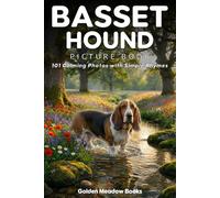 Basset Hound Picture Book for Seniors with Dementia and Alzheimer’s Patients: 101 Calming Dog Photos with Simple Rhymes | A Gentle Gift for Memory Care and Cognitive Stimulation
