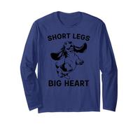 Basset Hound Short Legs Big Heart Manga Larga