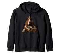 Basset Hound Sudadera con Capucha