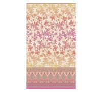 Bassetti AGRIGENTO Foulard de algodón 100% en Color Rosa P1, Dimensiones: 180 x 270 cm -9322024