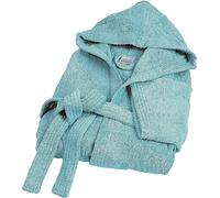 Bassetti Albornoz Bata Toalla de baño 100% puro Algodón Esponja Color sólido con capucha, bolsillos y Cinturón, Altamente absorbente Unisex ampia seleccion de colores y Tamaño desde S hasta 5XL