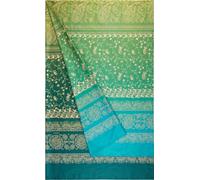 Bassetti Brenta 9328376 - Foulard (100% algodón, 270 x 270 cm), Color Verde