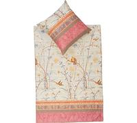 Bassetti Esprit - Juego de Cama (Funda de Almohada de 80 x 80 cm, Funda de edredón de 135 x 200 cm, satén), 100% algodón, Naranja, 200x200 + 2x80x80 cm