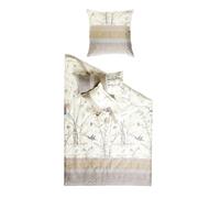 Bassetti Fong V8 Ropa de Cama, 100% algodón, Beige V.8, 2X 80 x 80 cm - 200 x 200 cm