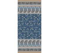 Bassetti Foulard Genova B1 9324023 - Mako satén (algodón, 350 x 270 cm), Color Azul