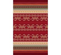 Bassetti Foulard Orosei R1 9324014 - Ovillo de algodón (350 x 270 cm), Color Rojo