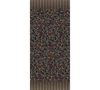 Bassetti Foulard Sulmona 20 9324036 - Tela de satén mako (350 x 270 cm, algodón), Color Negro