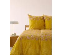 Bassetti Granfoulard - Juego completo de funda nórdica para cama de matrimonio, 100% algodón, saco de dormir con esquinas y dos fundas de almohada (Monnalisa Ambra)